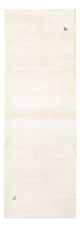 Runner Gabbeh-matta - persisk - 247 x 82 cm - naturvit