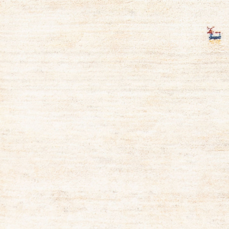 Runner Gabbeh-matta - persisk - 247 x 82 cm - naturvit