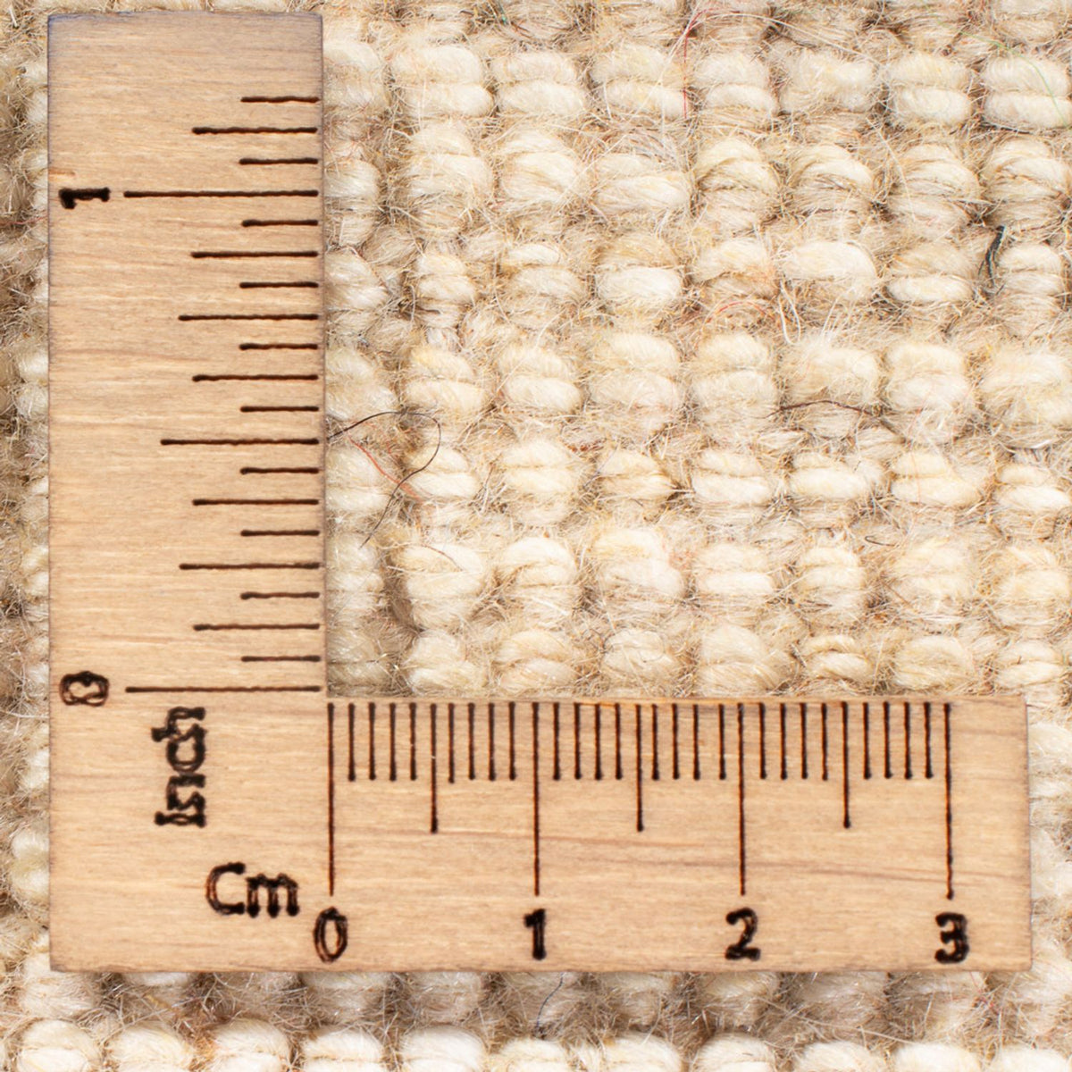 Runner Gabbeh-matta - persisk - 247 x 82 cm - naturvit