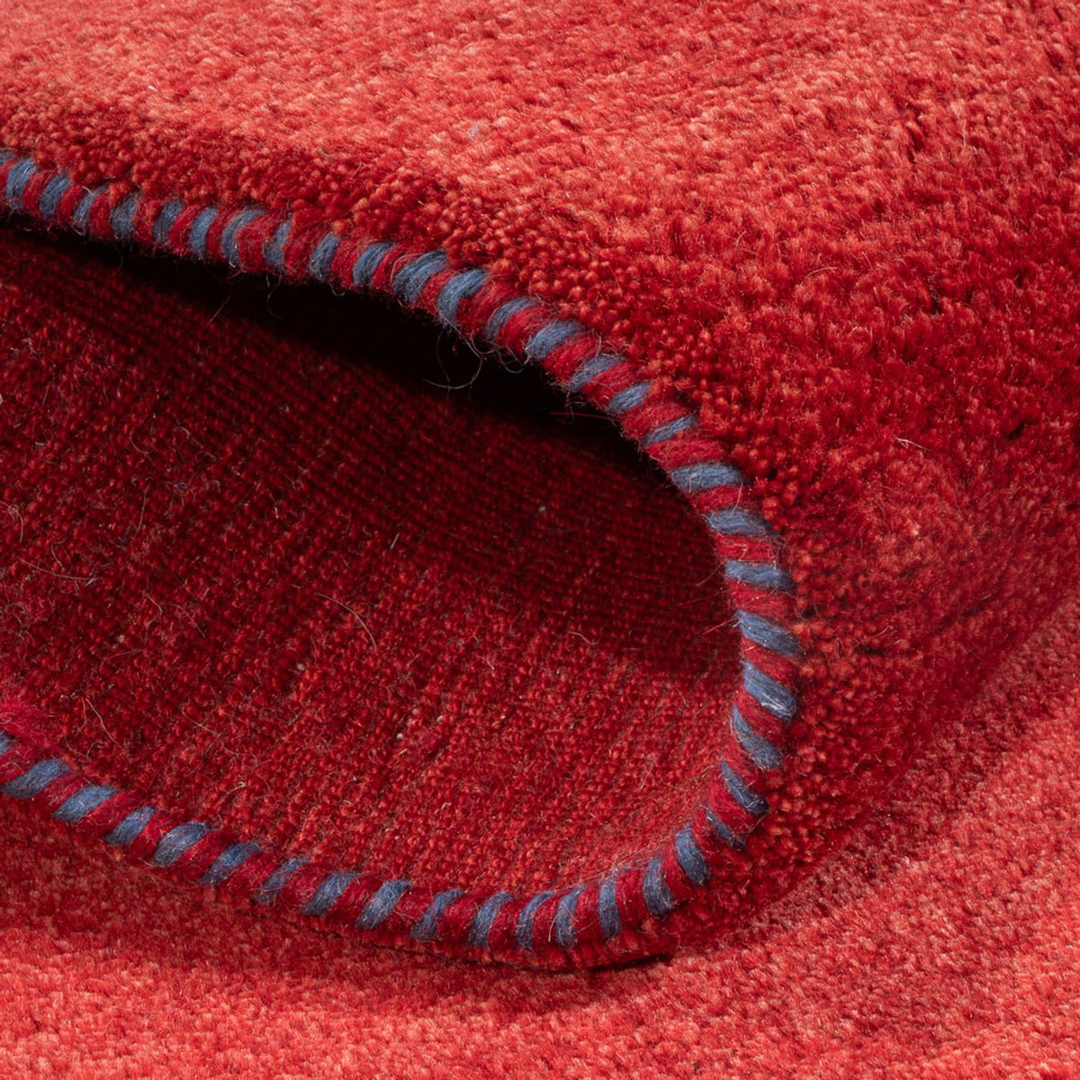 Runner Gabbeh-matta - persisk - 291 x 83 cm - röd