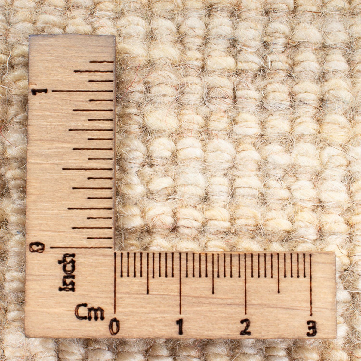 Runner Gabbeh-matta - persisk - 245 x 79 cm - naturvit