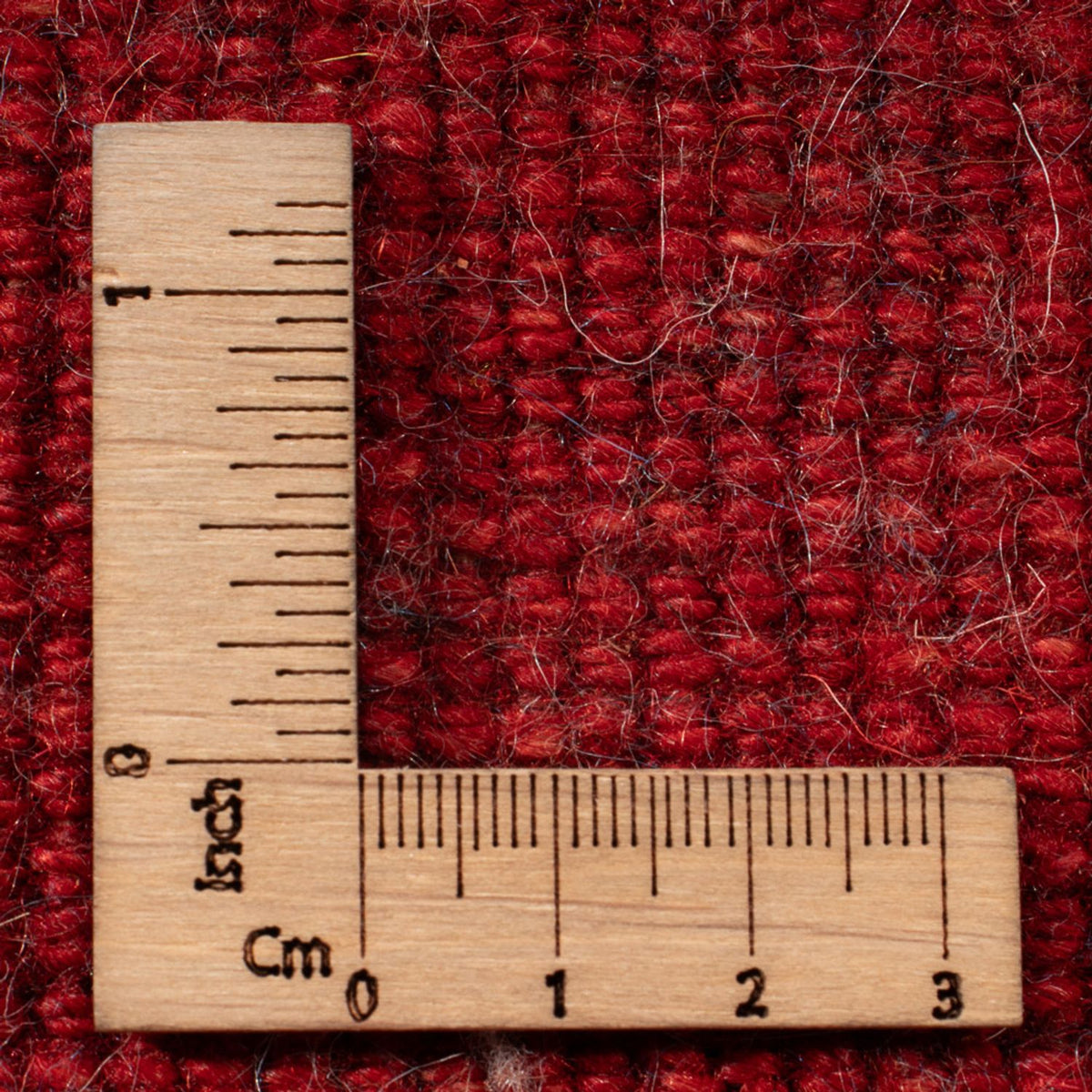 Gabbeh-matta - persisk - 83 x 63 cm - röd