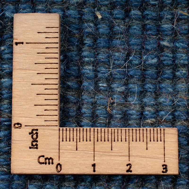 Gabbeh-matta - persisk - 84 x 60 cm - havsblått