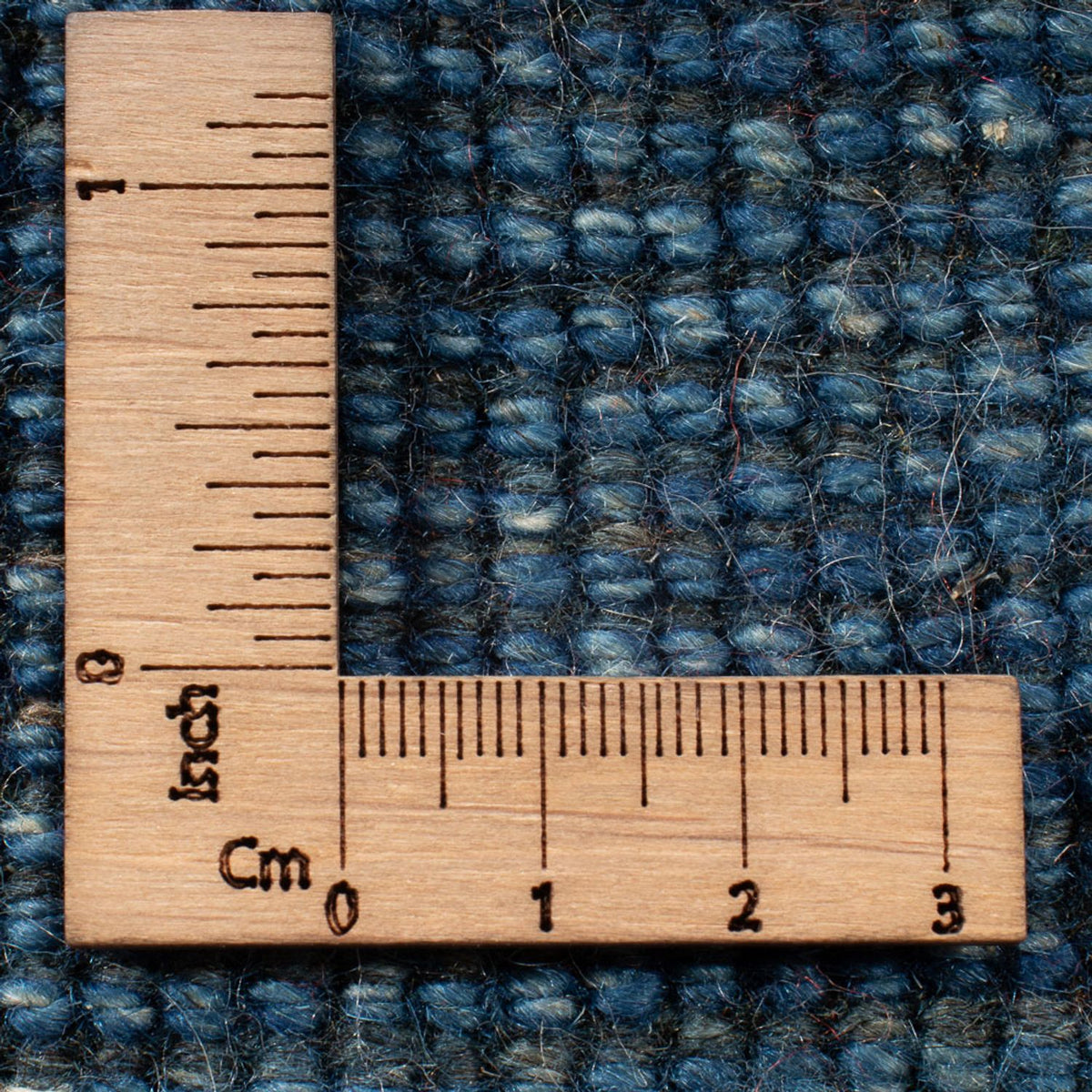 Gabbeh-matta - persisk - 88 x 62 cm - havsblått