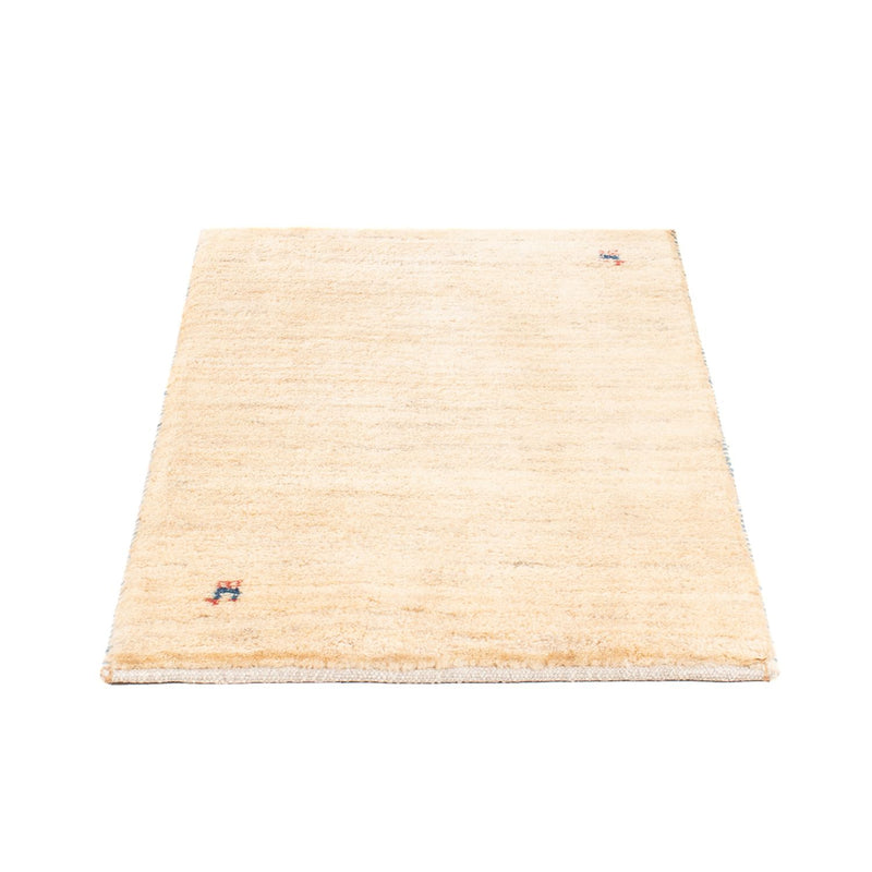 Gabbeh-matta - persisk - 88 x 60 cm - beige