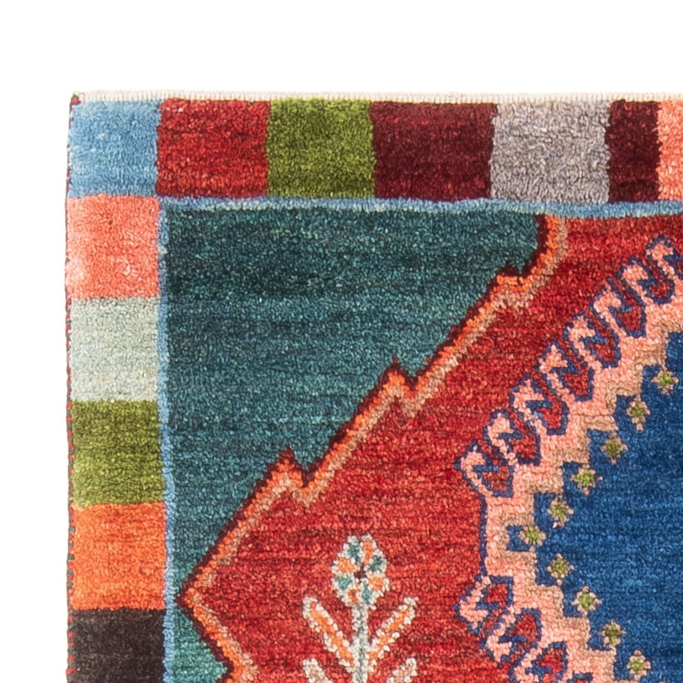 Persisk Gabbeh Mattan 149x94cm - Perserteppich Wollteppich