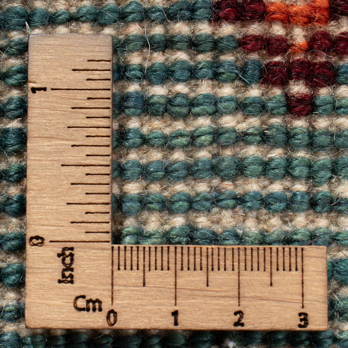 Gabbeh-matta - persisk - 149 x 94 cm - röd