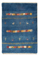 Gabbeh-matta - persisk - 87 x 63 cm - flerfärgad