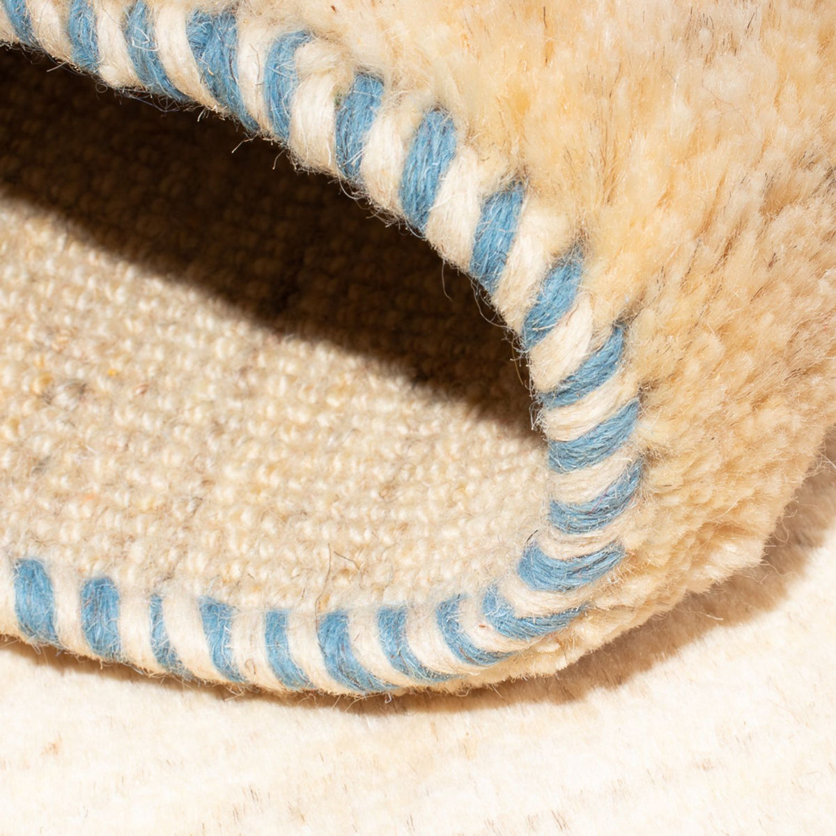 Gabbeh-matta - persisk - 90 x 60 cm - beige