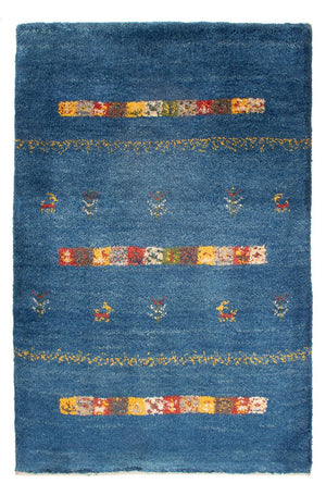 Gabbeh-matta - persisk - 92 x 65 cm - flerfärgad