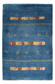Persisk Gabbeh Mattan 92x65cm - Perserteppich Wollteppich