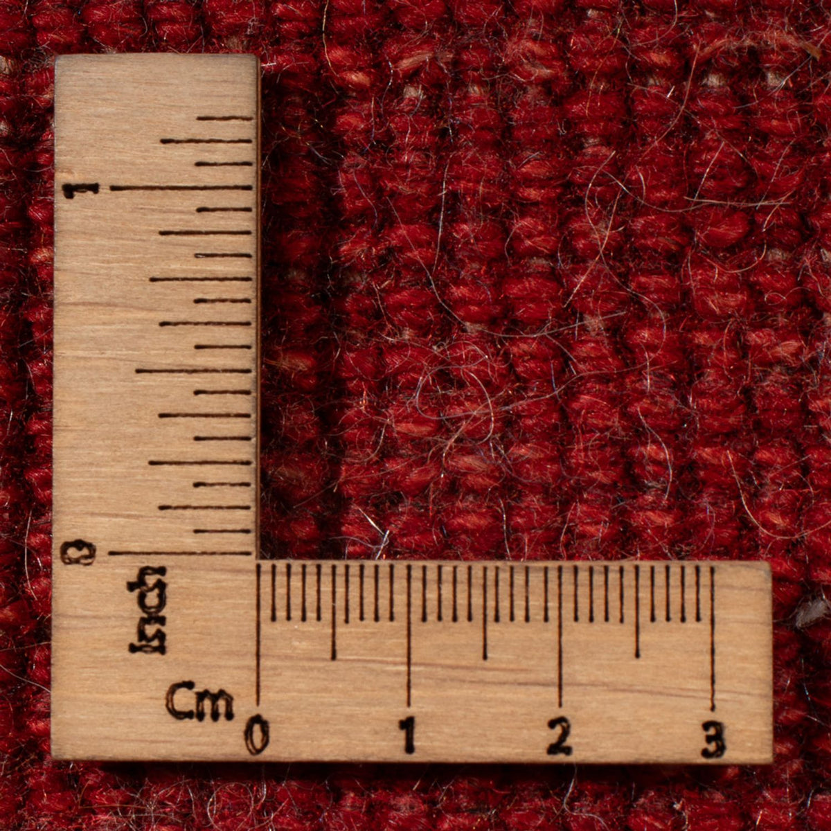 Gabbeh-matta - persisk - 86 x 60 cm - röd