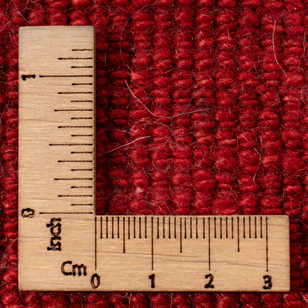 Gabbeh-matta - persisk - 90 x 62 cm - röd