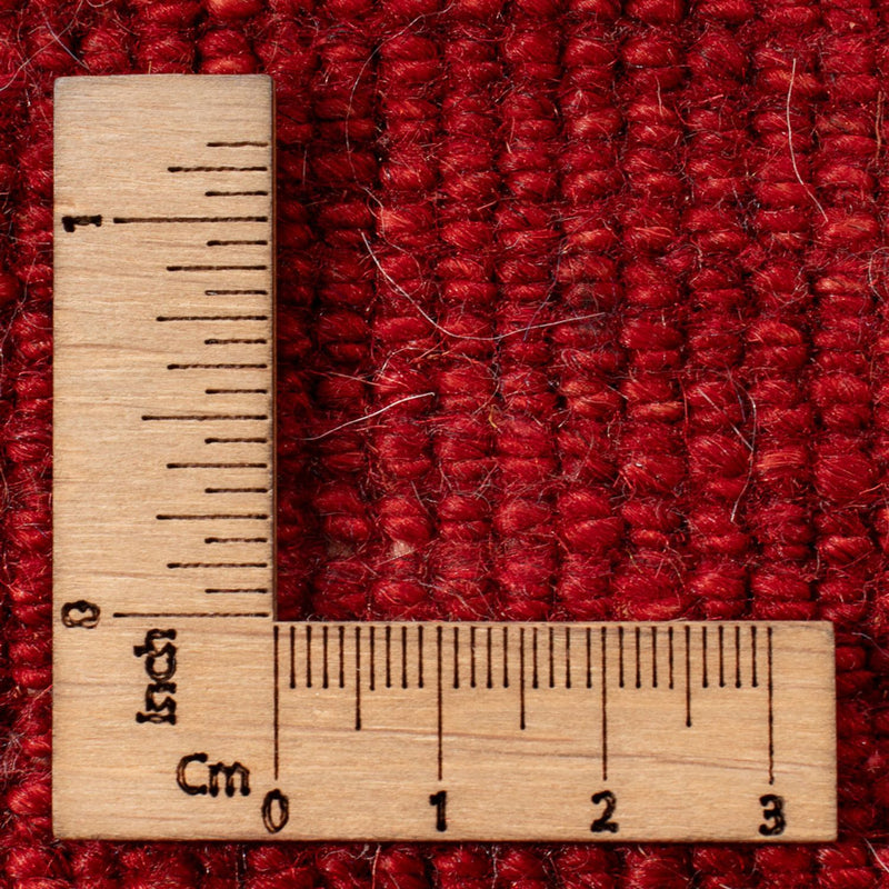 Gabbeh-matta - persisk - 90 x 62 cm - röd