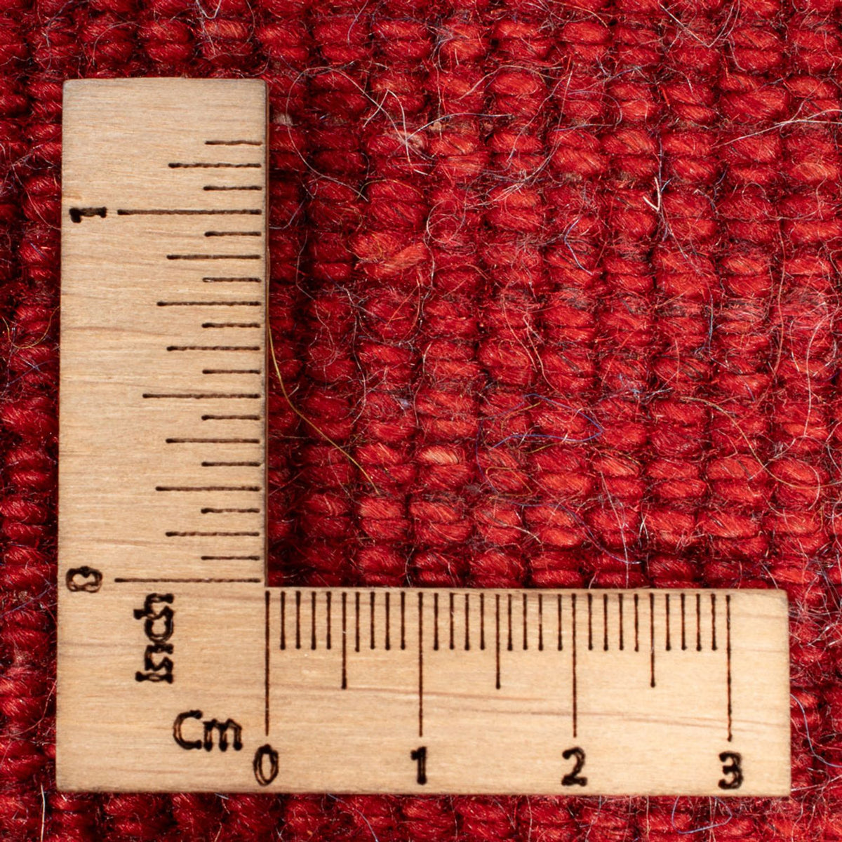 Gabbeh-matta - persisk - 87 x 64 cm - röd