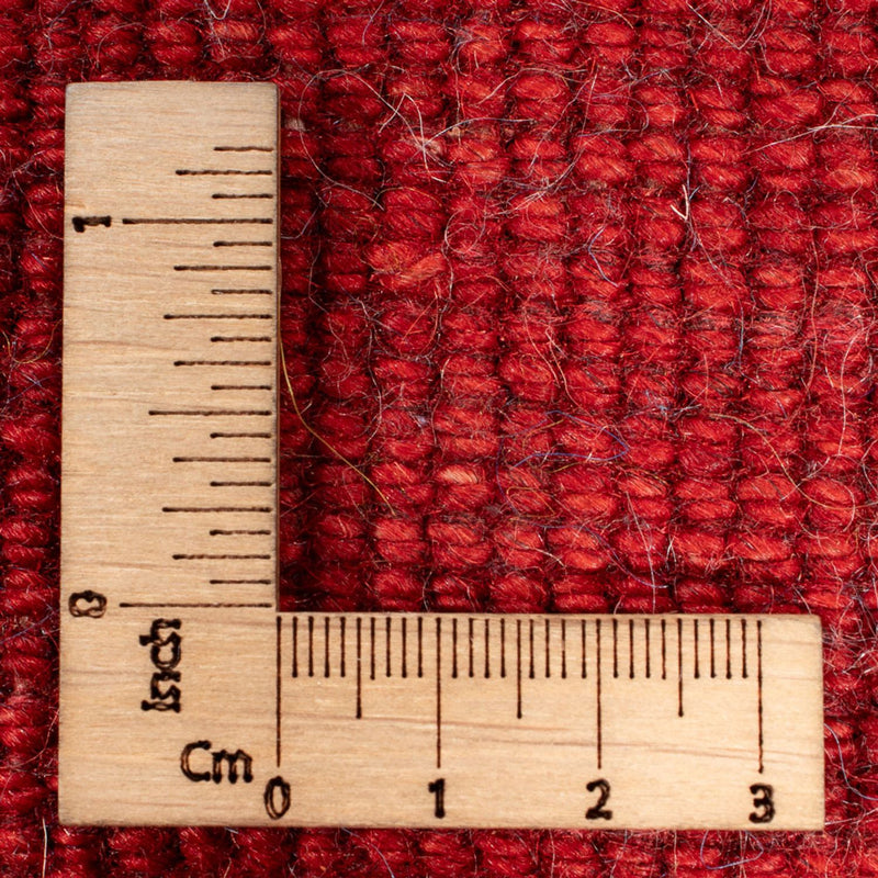 Gabbeh-matta - persisk - 87 x 64 cm - röd