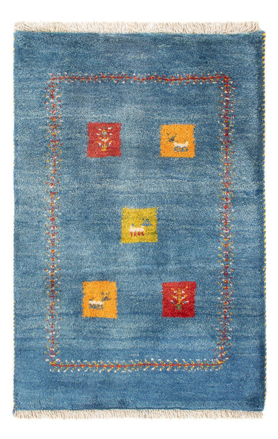 Persisk Gabbeh Mattan 59x87cm - Perserteppich Wollteppich