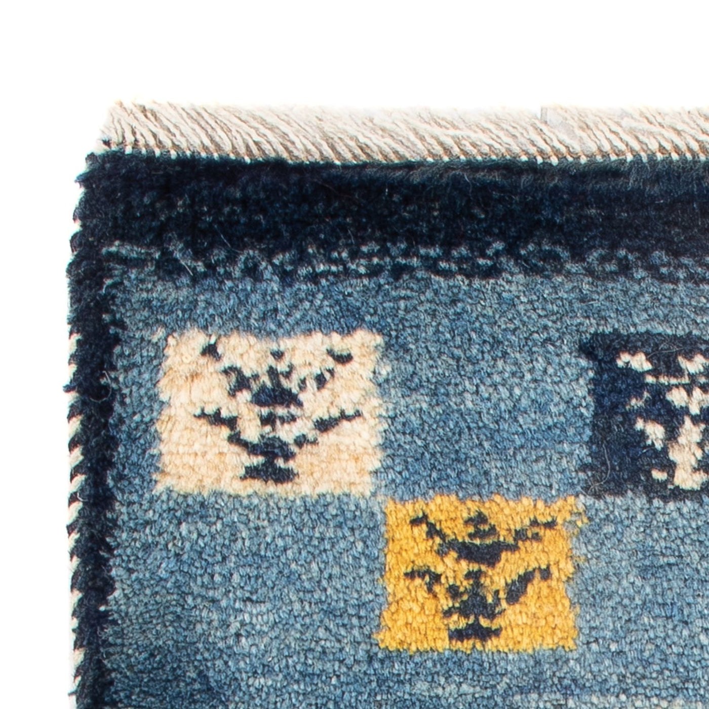 Persisk Gabbeh Mattan 60x40cm - Perserteppich Wollteppich