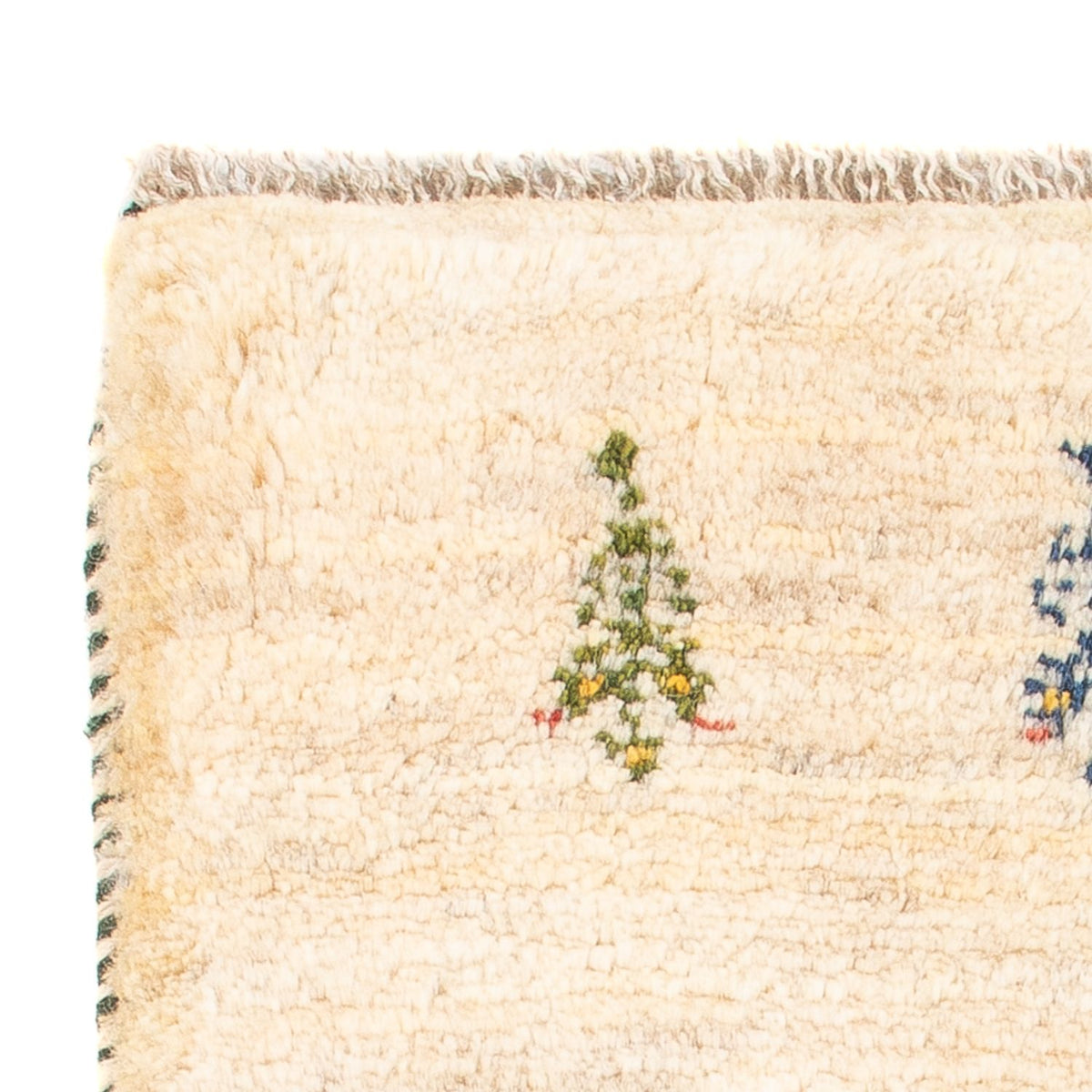 Gabbeh-matta - persisk - 60 x 40 cm - flerfärgad