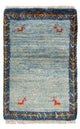 Persisk Gabbeh Mattan 60x40cm - Perserteppich Wollteppich