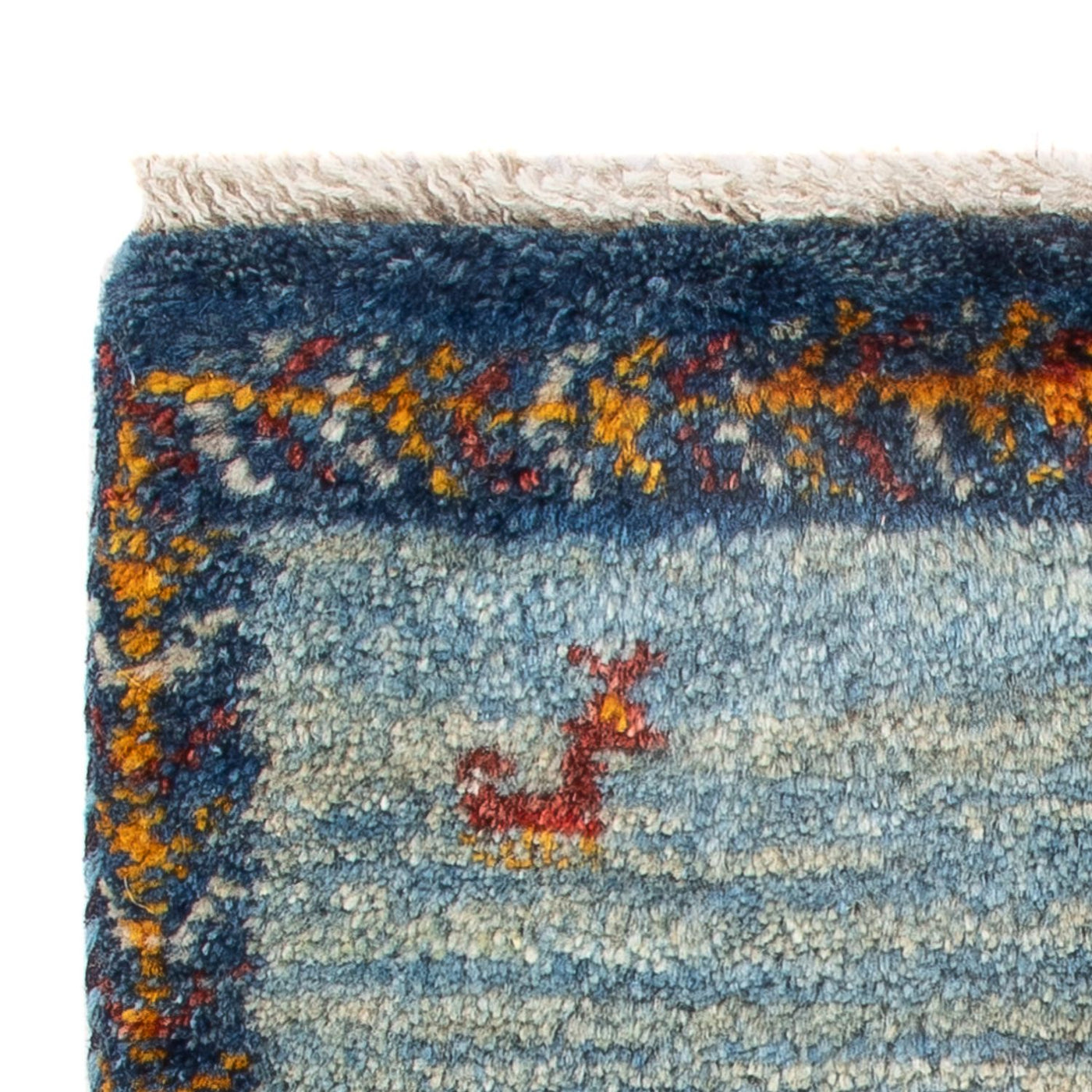 Persisk Gabbeh Mattan 60x40cm - Perserteppich Wollteppich