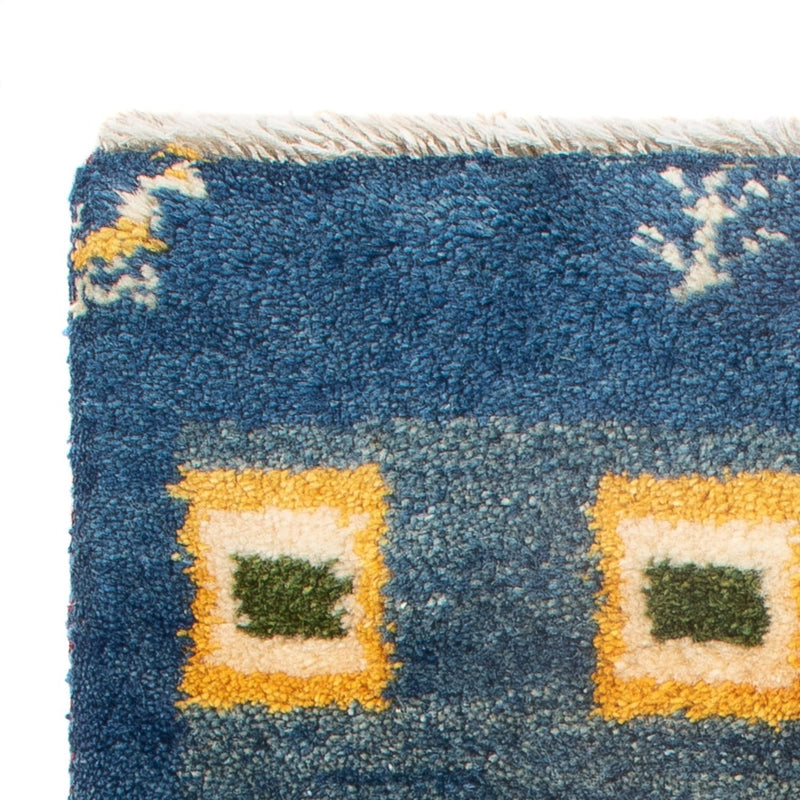 Gabbeh-matta - persisk - 60 x 40 cm - flerfärgad