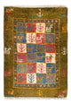 Persisk Gabbeh Mattan 60x40cm - Perserteppich Wollteppich