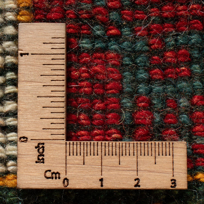 Gabbeh-matta - persisk - 60 x 40 cm - flerfärgad