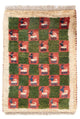 Persisk Gabbeh Mattan 60x40cm - Perserteppich Wollteppich