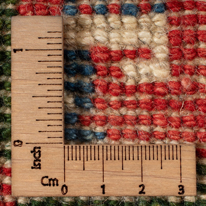 Gabbeh-matta - persisk - 60 x 40 cm - flerfärgad