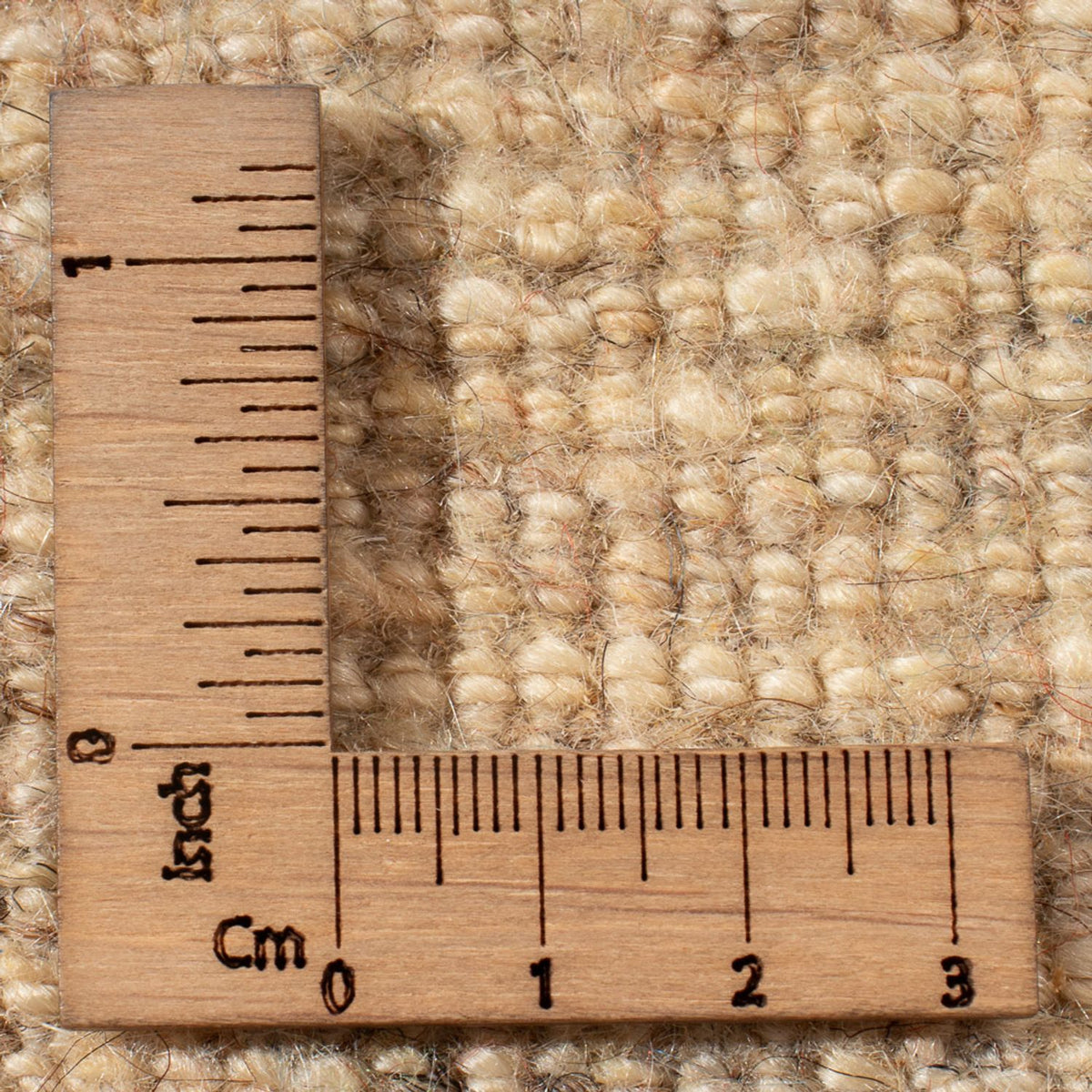 Gabbeh-matta - persisk - 60 x 40 cm - beige