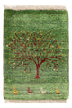 Persisk Gabbeh Mattan 60x40cm - Perserteppich Wollteppich