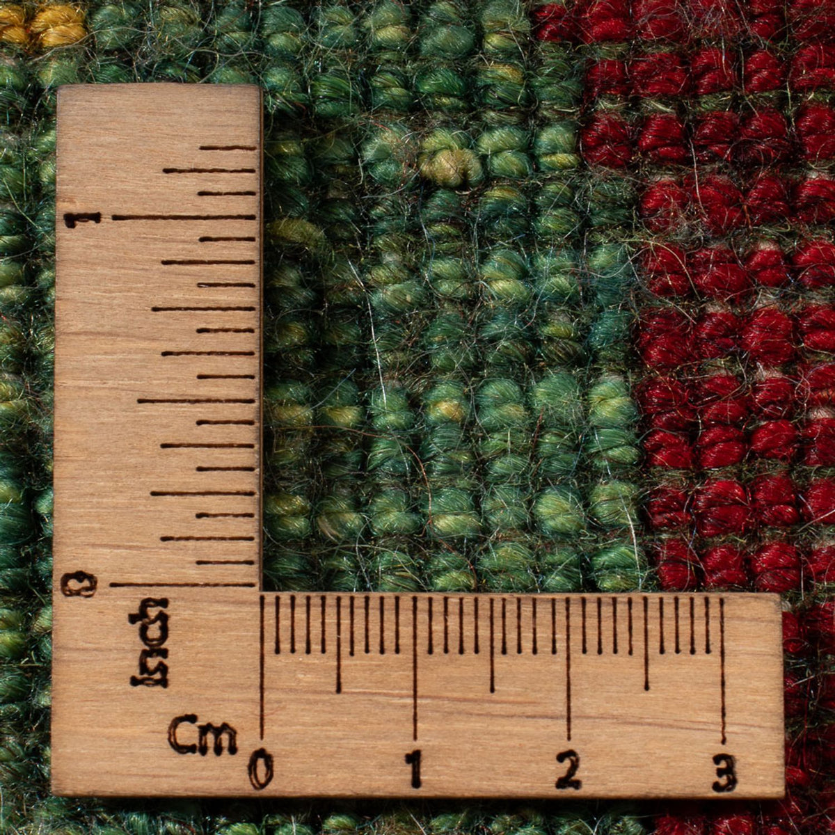 Gabbeh-matta - persisk - 60 x 40 cm - flerfärgad