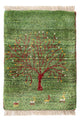 Persisk Gabbeh Mattan 60x40cm - Perserteppich Wollteppich