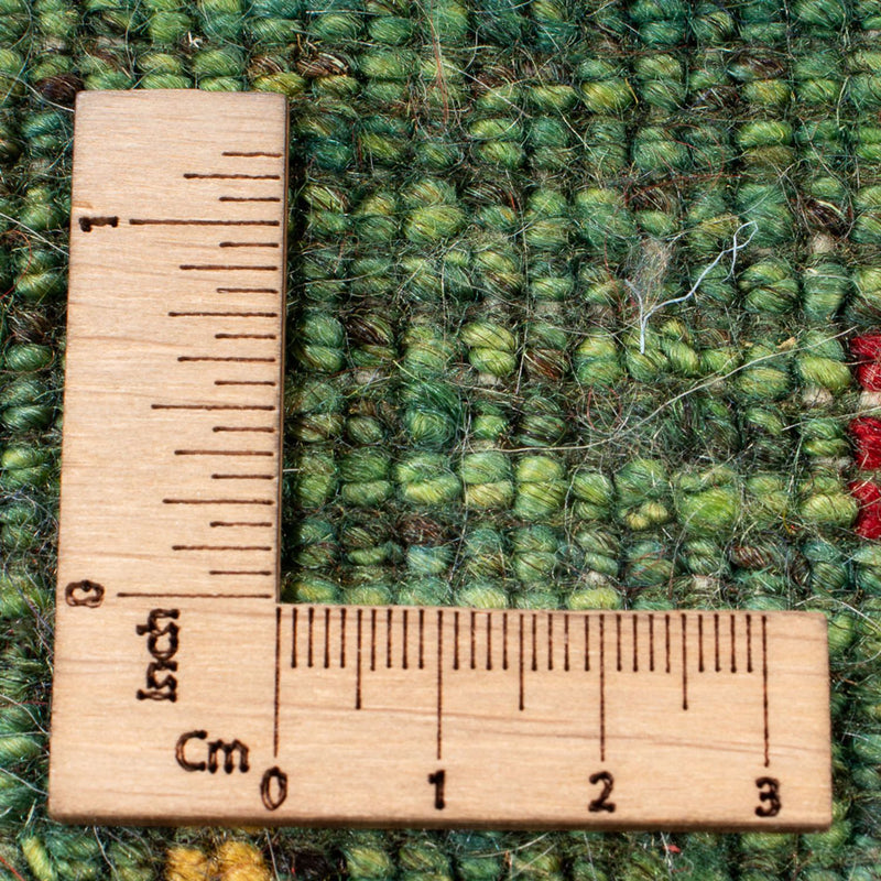 Gabbeh-matta - persisk - 60 x 40 cm - flerfärgad