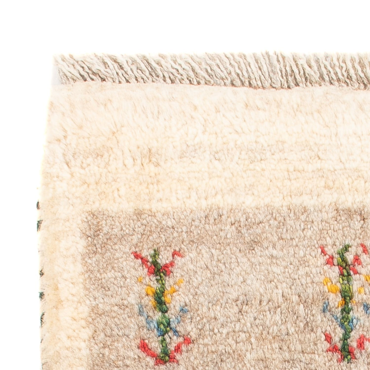 Gabbeh-matta - persisk - 60 x 40 cm - flerfärgad