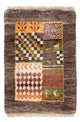 Persisk Gabbeh Mattan 60x40cm - Perserteppich Wollteppich