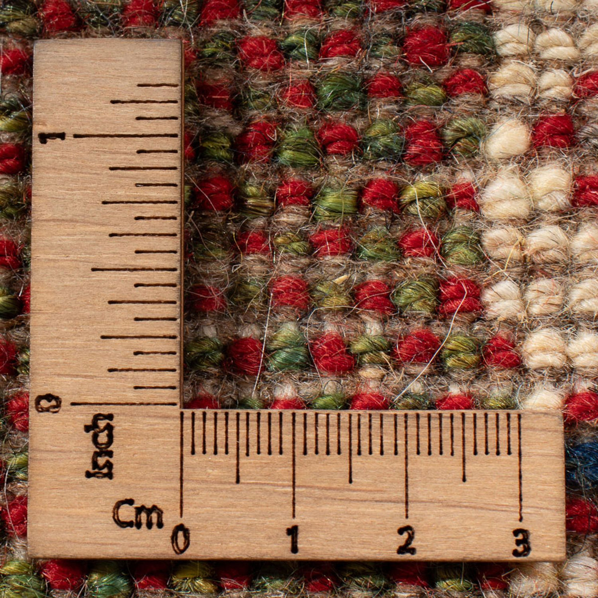 Gabbeh-matta - persisk - 60 x 40 cm - flerfärgad