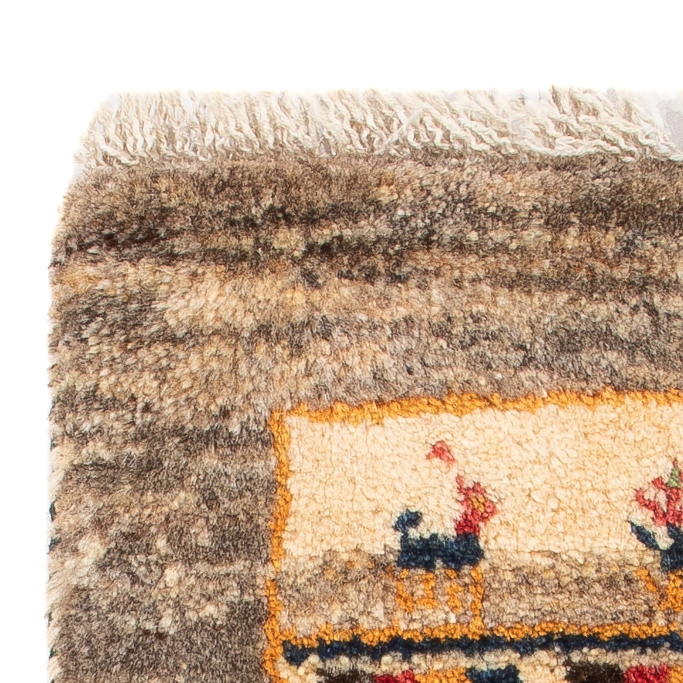 Persisk Gabbeh Mattan 60x40cm - Perserteppich Wollteppich