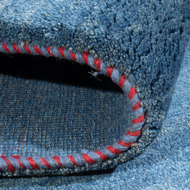 Gabbeh-matta - persisk - 195 x 151 cm - blå