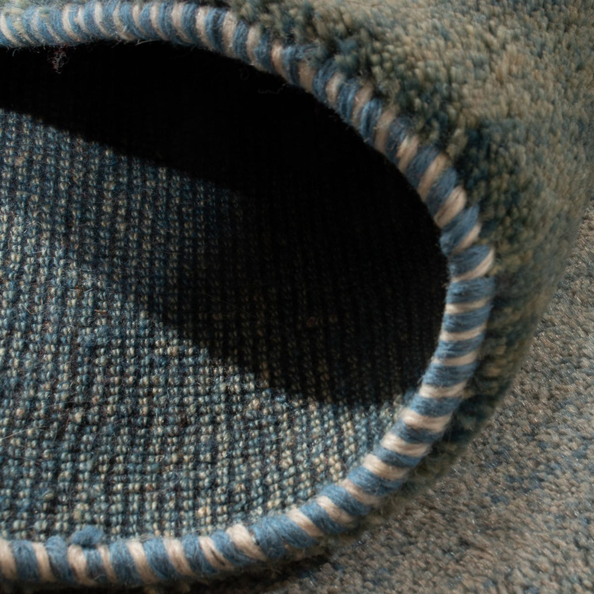 Gabbeh-matta - persisk - 153 x 102 cm - ljusblå