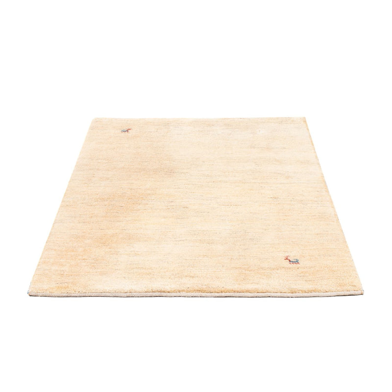 Gabbeh-matta - persisk - 152 x 98 cm - naturvit