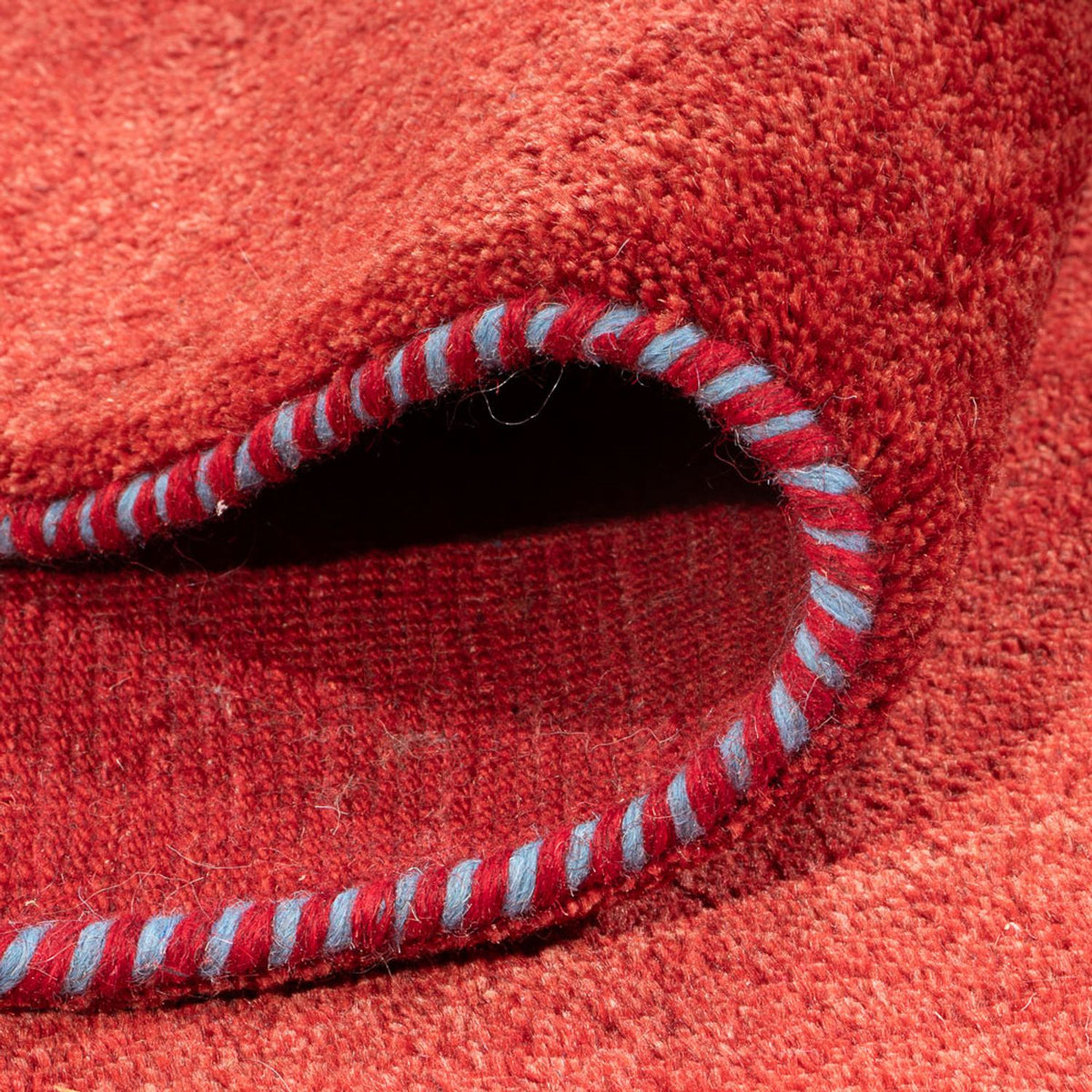 Gabbeh-matta - persisk - 298 x 207 cm - röd