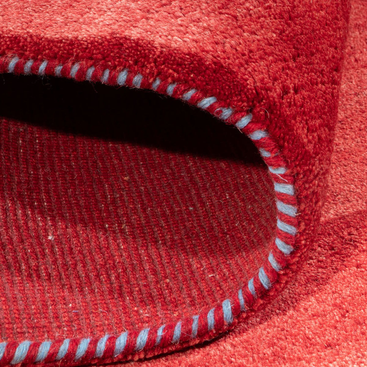 Gabbeh-matta - persisk - 206 x 158 cm - röd