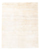 Gabbeh-matta - persisk - 196 x 156 cm - naturvit