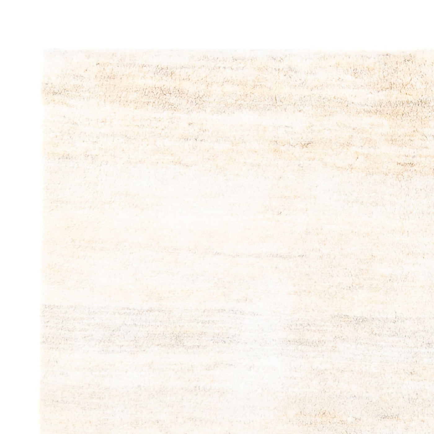Gabbeh-matta - persisk - 196 x 156 cm - naturvit