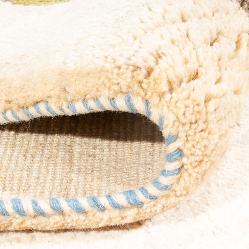 Gabbeh-matta - persisk - 245 x 200 cm - grädde