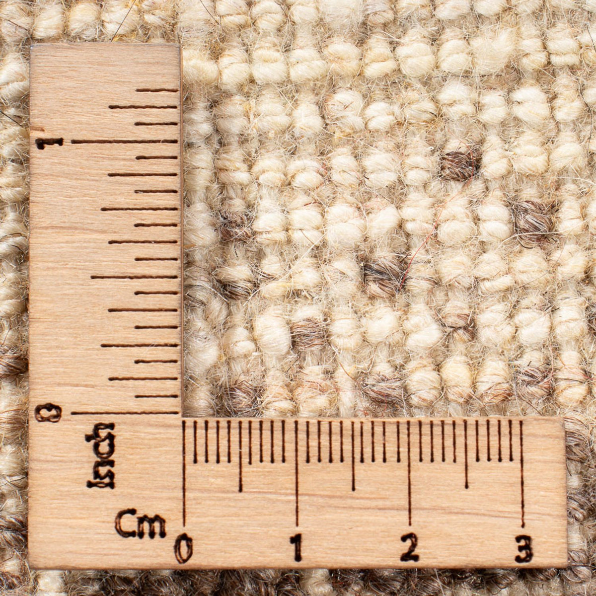 Gabbeh-matta - persisk - 245 x 200 cm - grädde