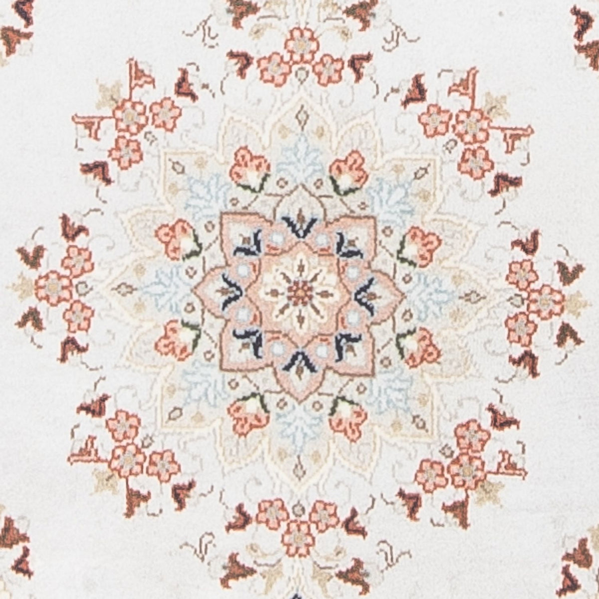 Runner Persiska mattor - Keshan - 360 x 78 cm - grädde