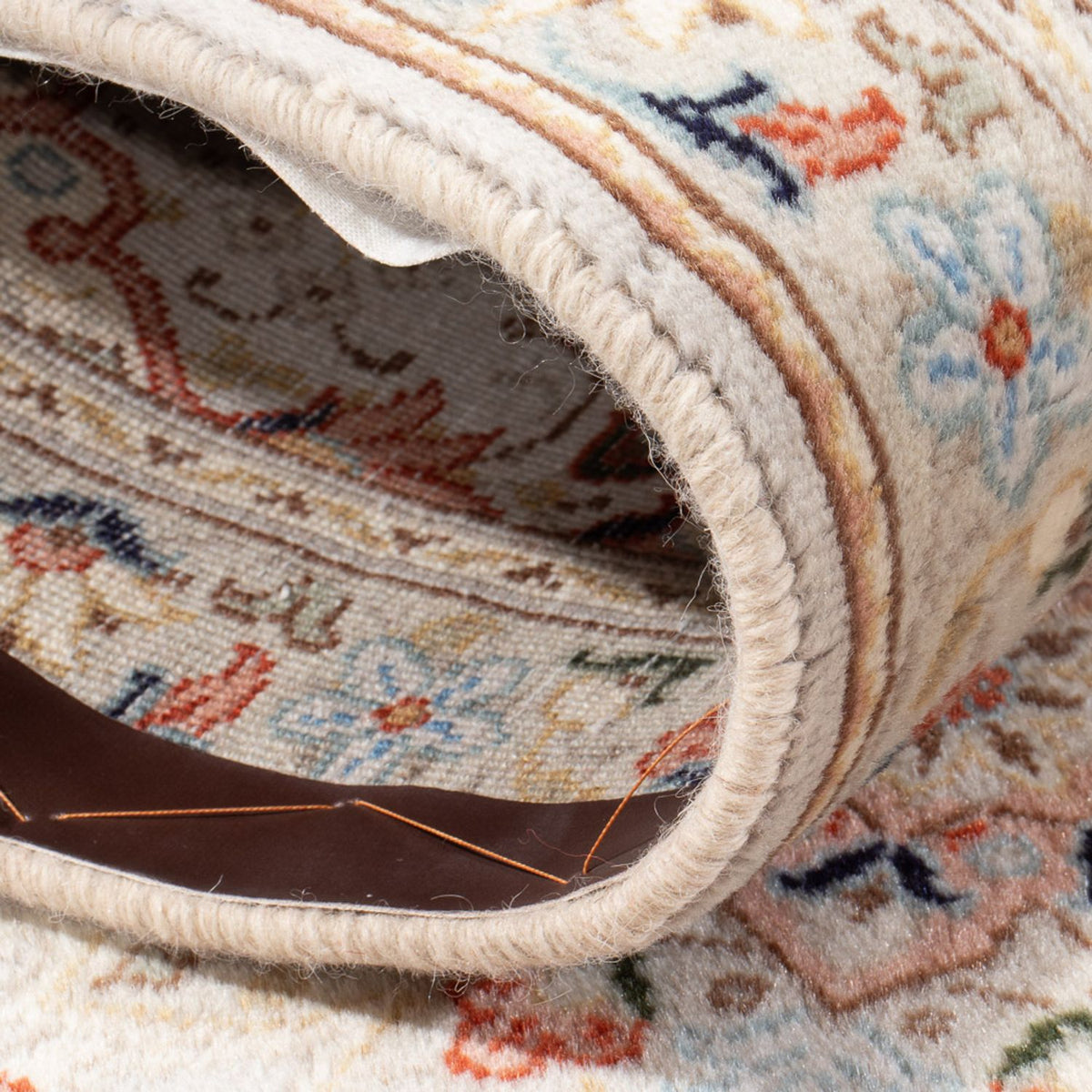 Runner Persiska mattor - Keshan - 360 x 78 cm - grädde